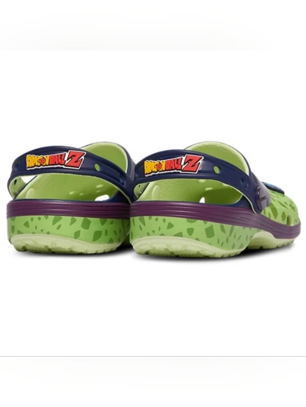 Crocs Cell Dragon Ball Z Classic Clog Unisex Kids Green Purple  211205-90H New